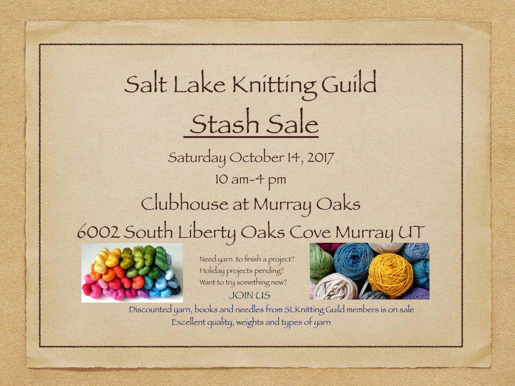 2017 Yarn Sale