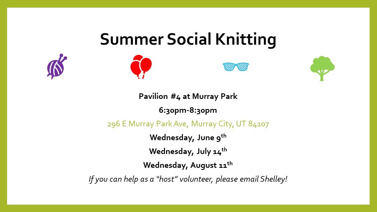 Summer Social Knitting 2021